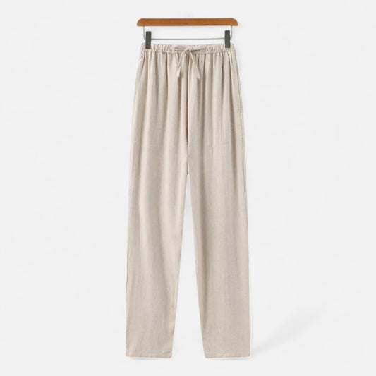 Elanclo | Men’s Heritage Linen Slim Trousers